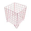 Metal Desktop Storage Basket Organizer