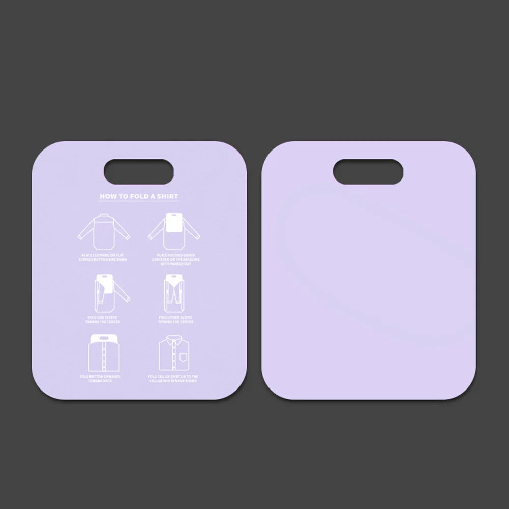 Laundry Folding Board for Shirts and Clothes Organization