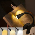 Clip-On USB Rechargeable Book Light for Bedside or Desk