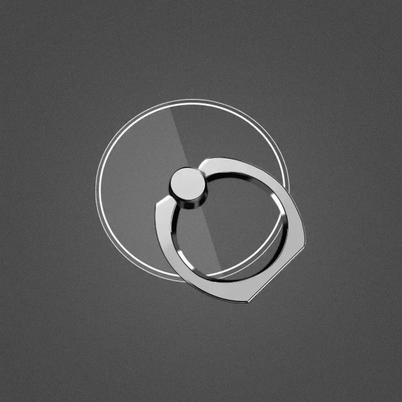 Transparent Animal-Shaped 360° Rotating Phone Ring Holder