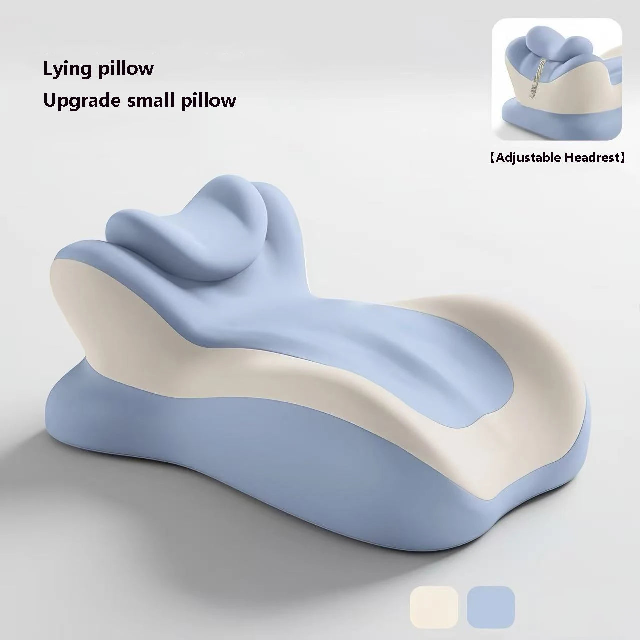 Contoured Memory Foam Reading & Support Wedge Pillow