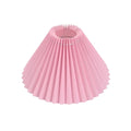 Eloise Pleated Cloth Lampshade – Modern Cone Light Cover