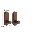 Self-Adhesive Wooden Wall Hook for Entryway, Bath, or Bedroom