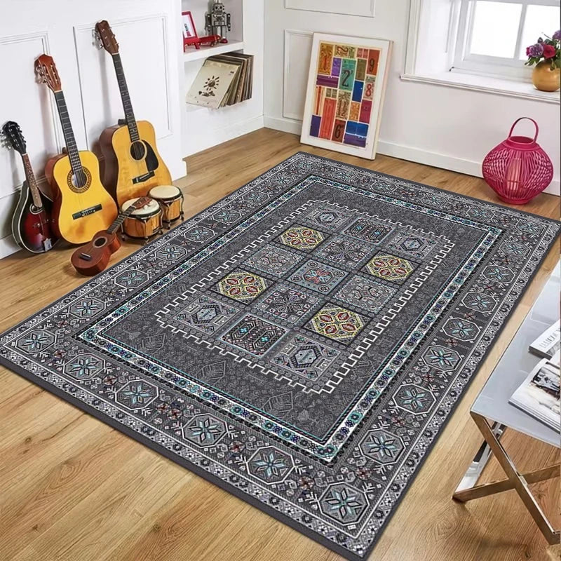 Amira Vintage-Inspired Washable Persian Area Rug