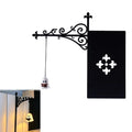 Arden Iron Ghost Bookshelf Lamp – Warm LED Reading Light for Cozy Shelves & Bedroom Decor