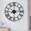 Wren Metal Roman Numeral Wall Clock, 40cm