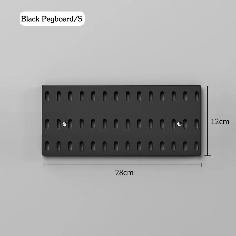 Customizable Pegboard Wall Organizer Accessories for Kitchen & Utility