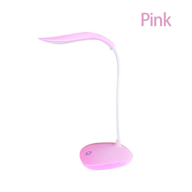 Rechargeable Touch Dimmable LED Desk Lamp for Study, Reading & Home Offices