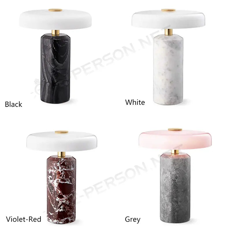 Marlow Marble Base Bedside Table Lamp