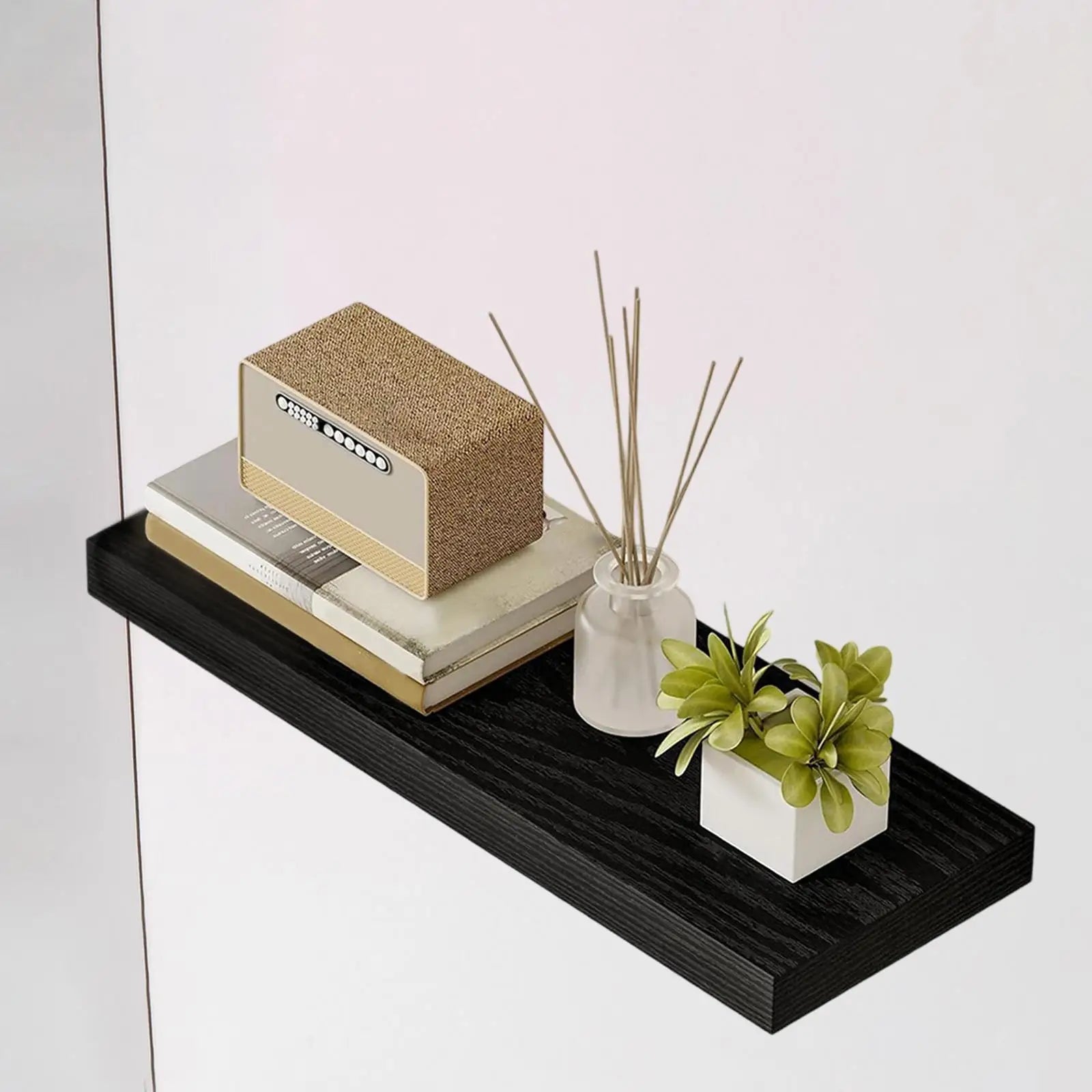 Wood Floating Wall Shelf with Invisible Bracket