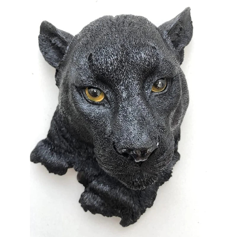 Arden Animal Head Wall Sculpture in Resin for Bedroom or Living Room Decor