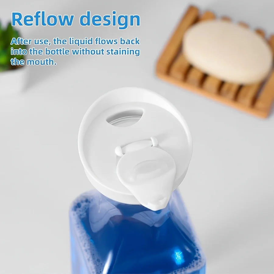 Set of 2 or 3 Plastic Laundry Detergent Dispensers – Refillable Bottles for Detergent, Fabric Softener & More (54oz Capacity)