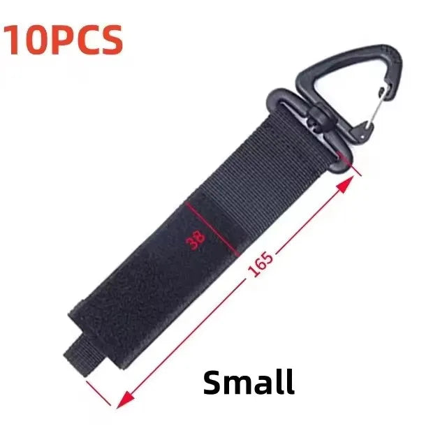 Rotating Buckle Cord Organizer Straps for Garage, Workshop, or Shed