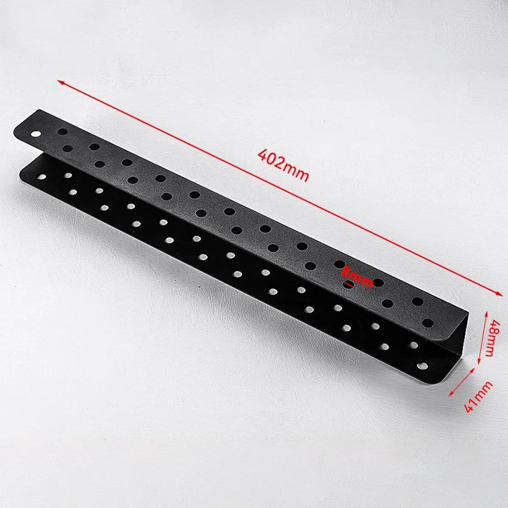Metal Wall-Mounted Tool Rack for Screwdrivers & Pliers – Garage Organizer