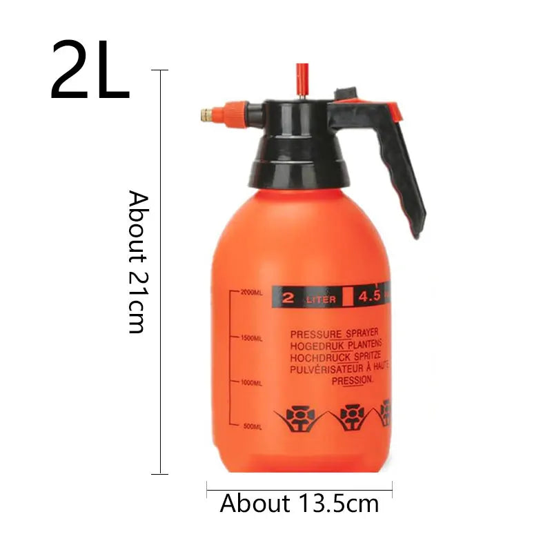 2L Adjustable Spray Bottle Watering Can for Indoor & Outdoor Plants