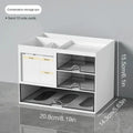Desktop Drawer Organizer with Compartments for Home Office