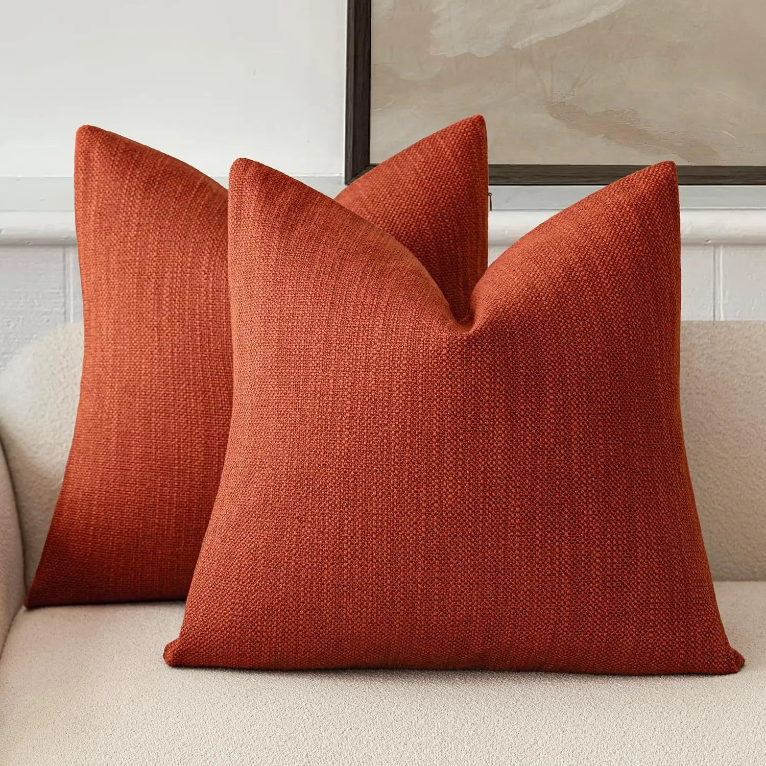 Rowan Woven Chenille Throw Pillow Cover