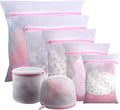 Mesh Laundry Bags with Zipper – Delicate Clothing Wash & Travel Organizer Set