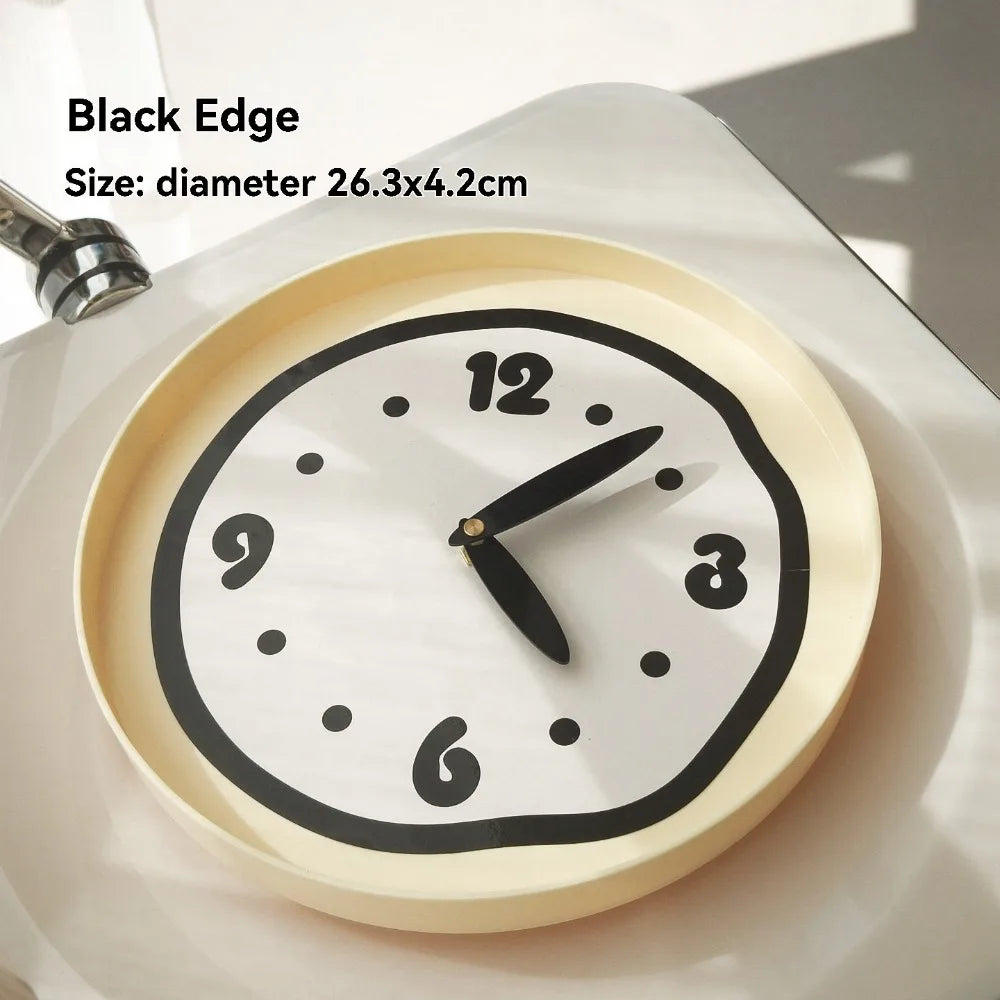 Linden Rounded Edge Wall Clock