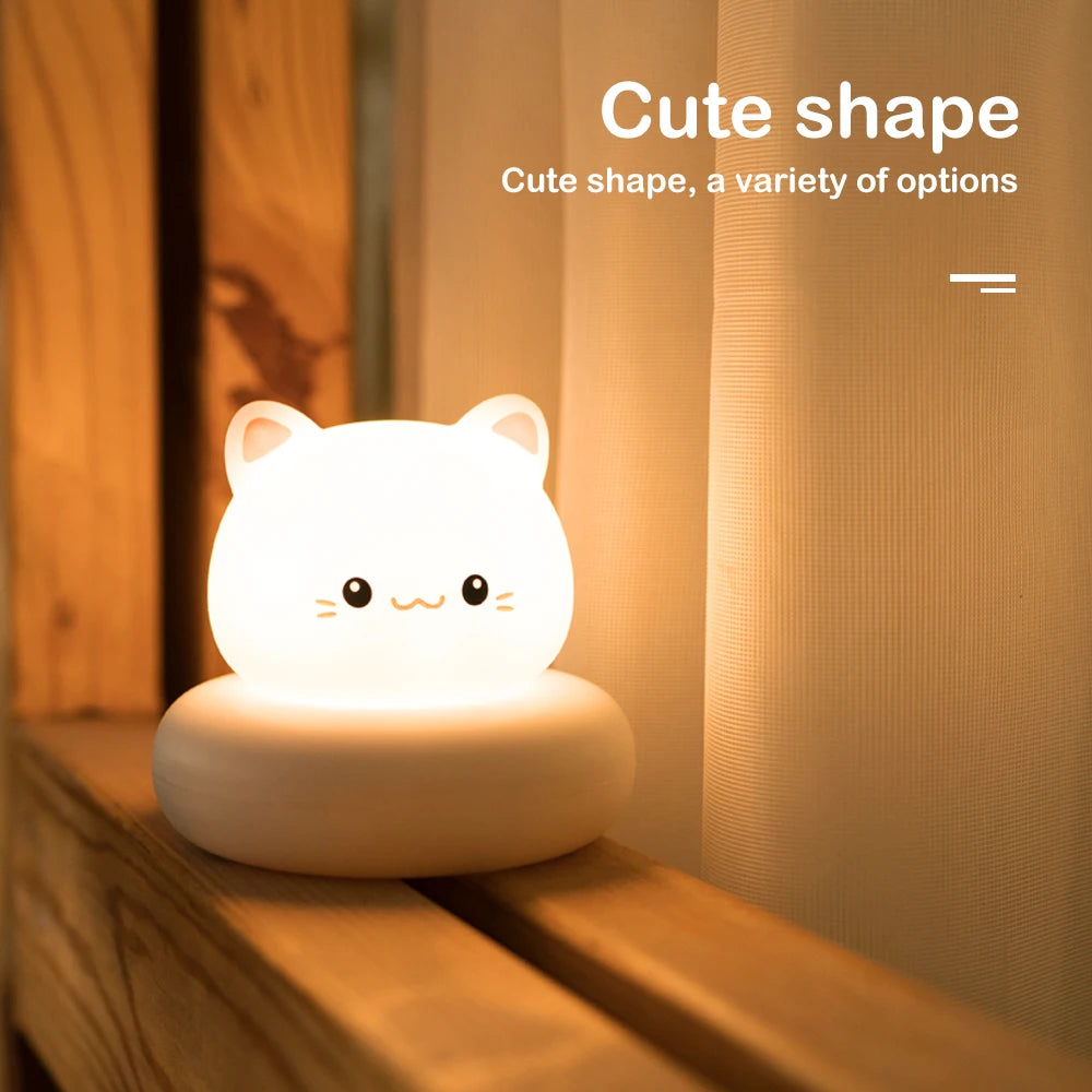 Milo Animal LED Night Light for Kids’ Bedroom or Nursery