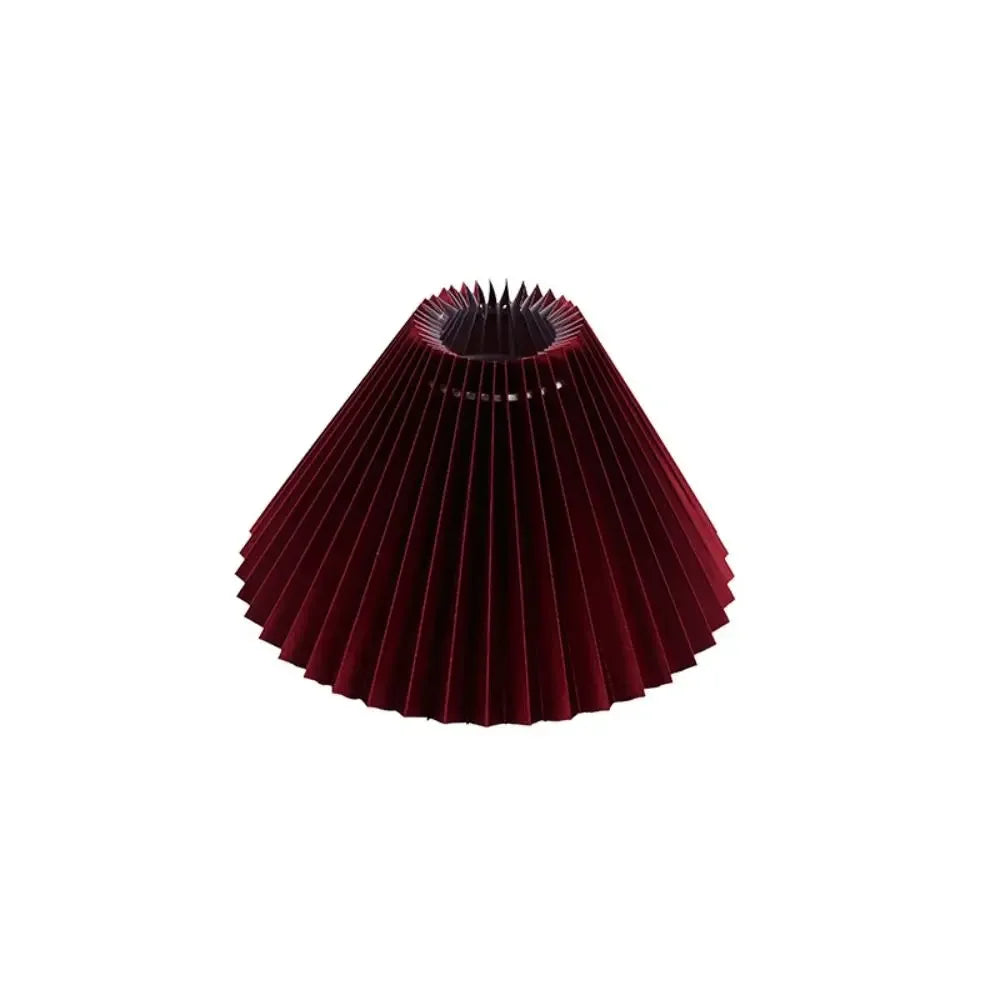 Eden Pleated Fabric Lampshade for Table Lamps and Chandeliers