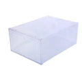Stackable Clear Shoe Storage Boxes – Set of 6 for Closet or Entryway