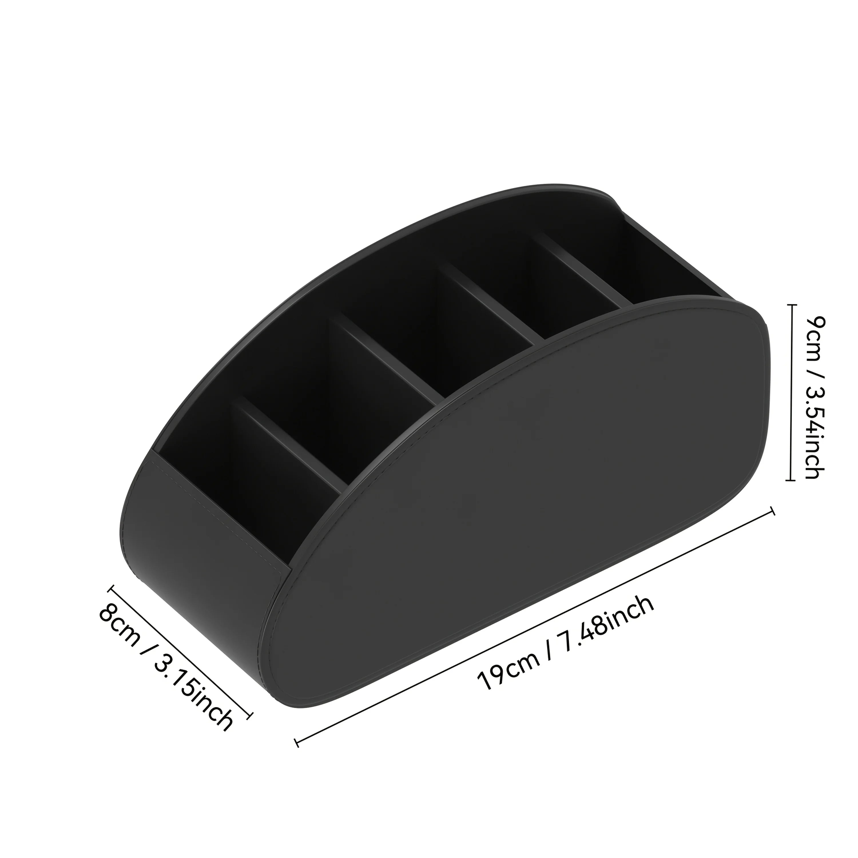 Remote Control Organizer Caddy for Living Room & Bedside Tables