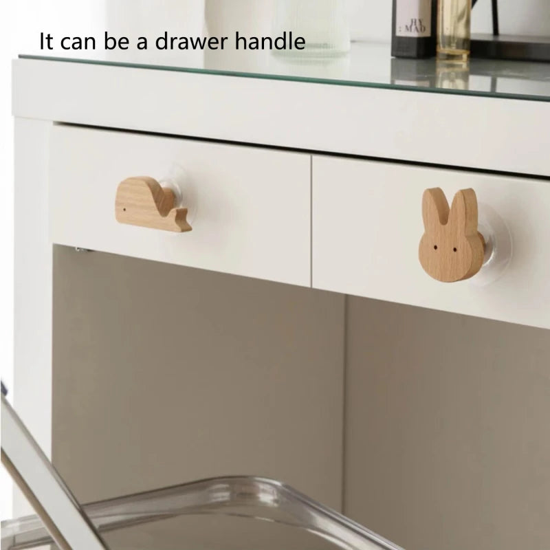 Woodland Animal Wooden Wall Hooks