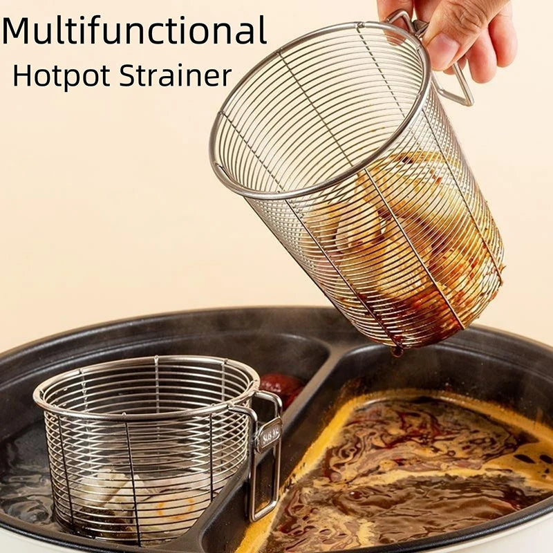 304 Stainless Steel Hanging Chopstick & Utensil Holder Basket for Kitchen Drawer, Sink, or Dishwasher