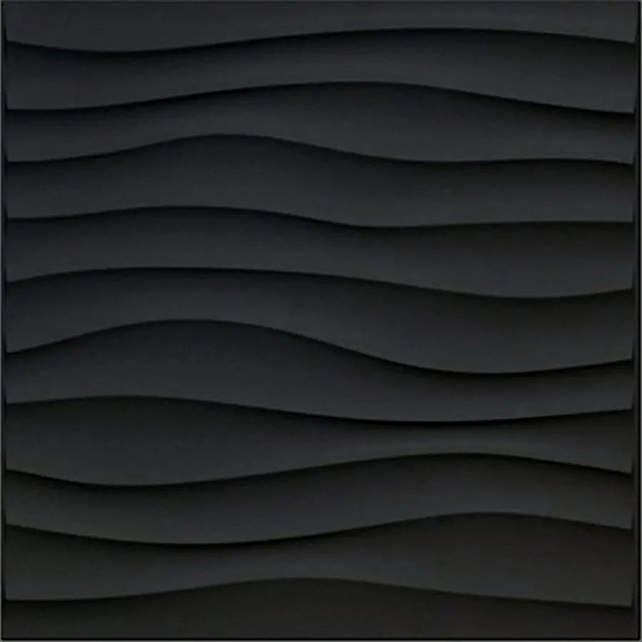 3D Textured PVC Wall Panels – 12 or 20 Square Tiles for Modern Accent Walls, Living Room & Bedroom