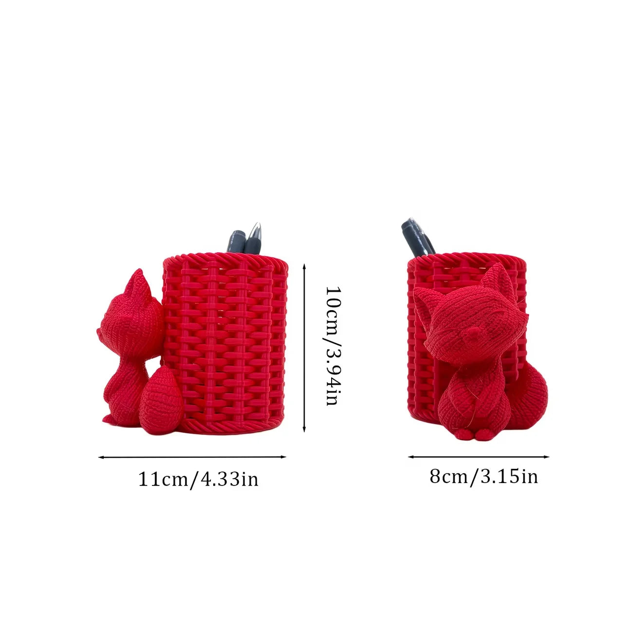 Willow Animal Desk Pen Holder