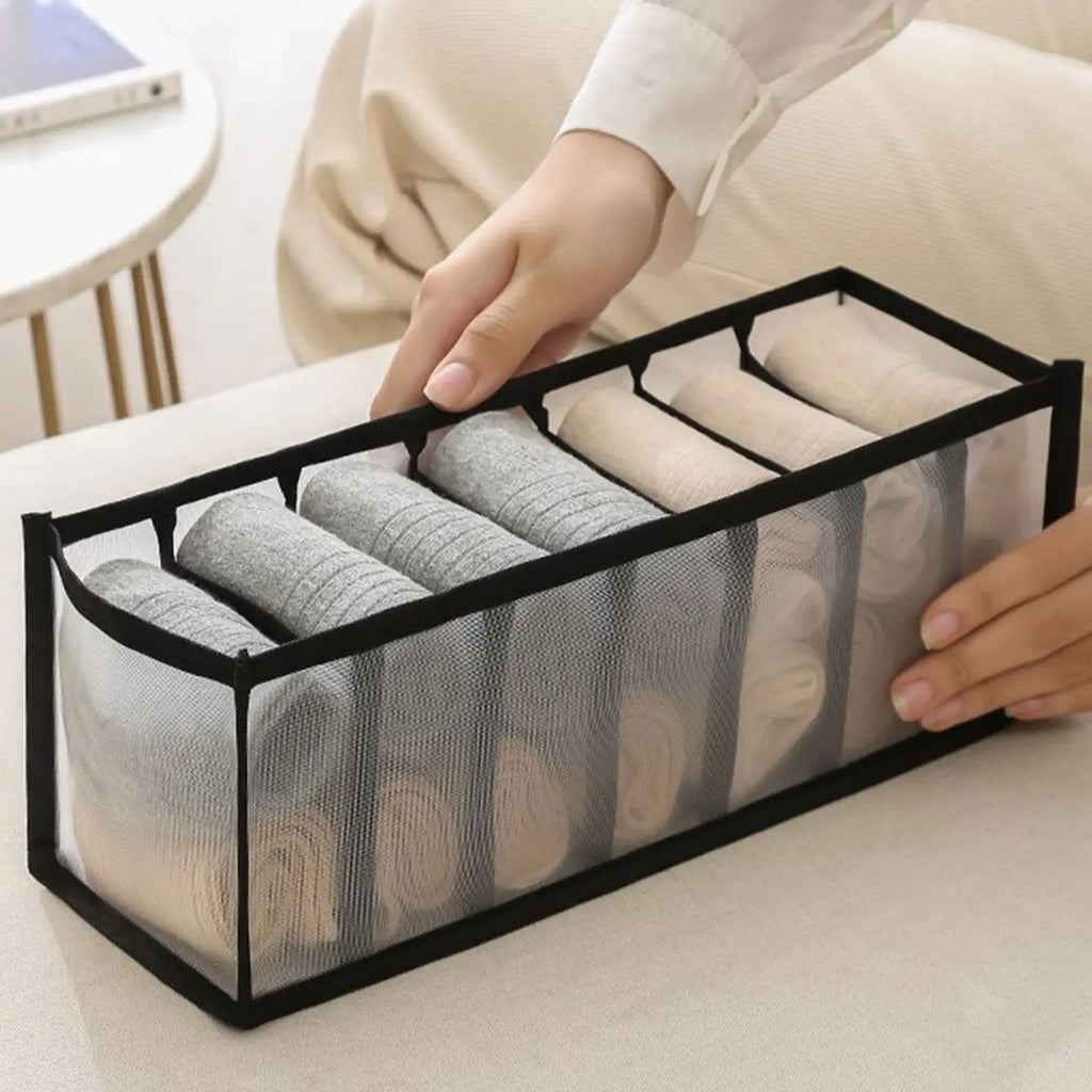 Foldable Drawer Organizers for Socks, Underwear, and Bras
