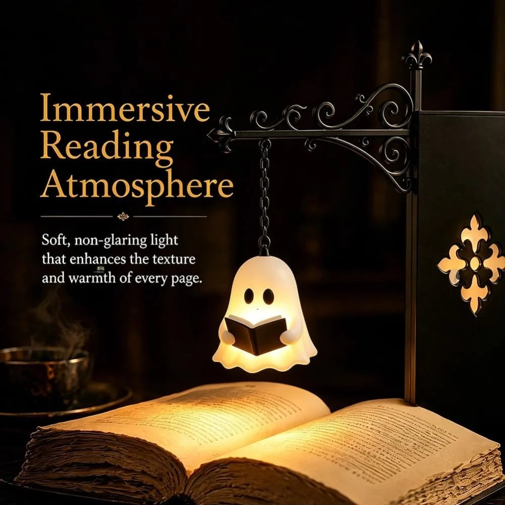 Marlow Iron Lantern Book Nook Light – Cozy Bookshelf & Reading Nook Accent Lamp