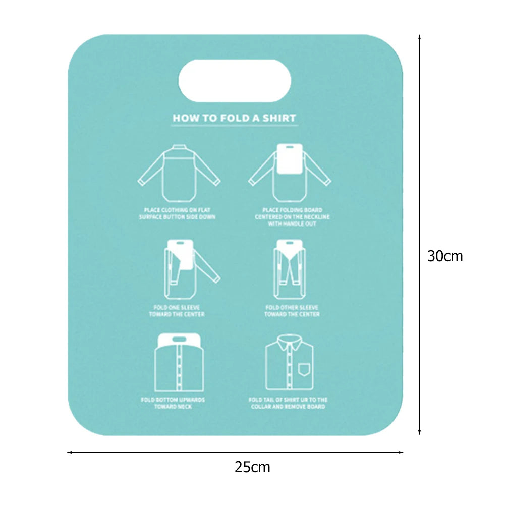 Clothes Folding Board for Laundry Shelf and Closet Organization
