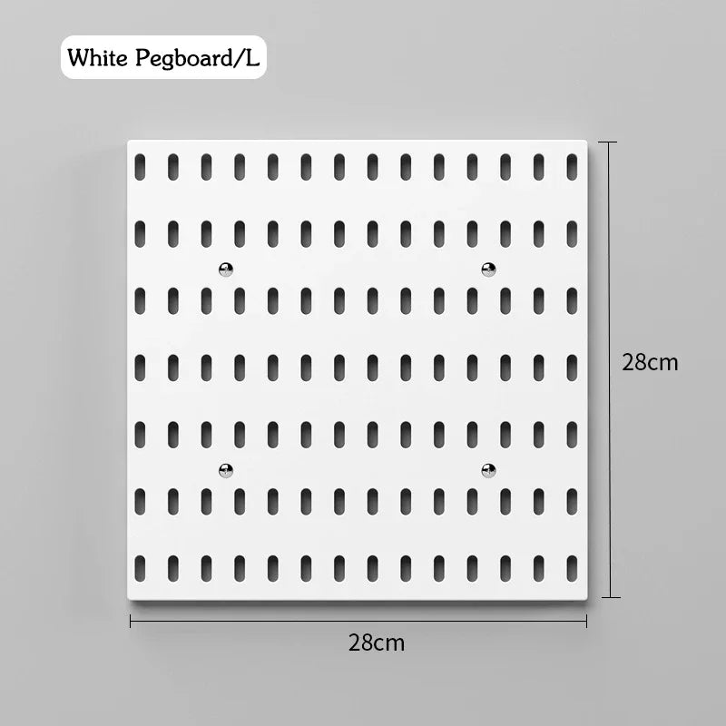 Customizable Pegboard Wall Organizer Accessories for Kitchen & Utility