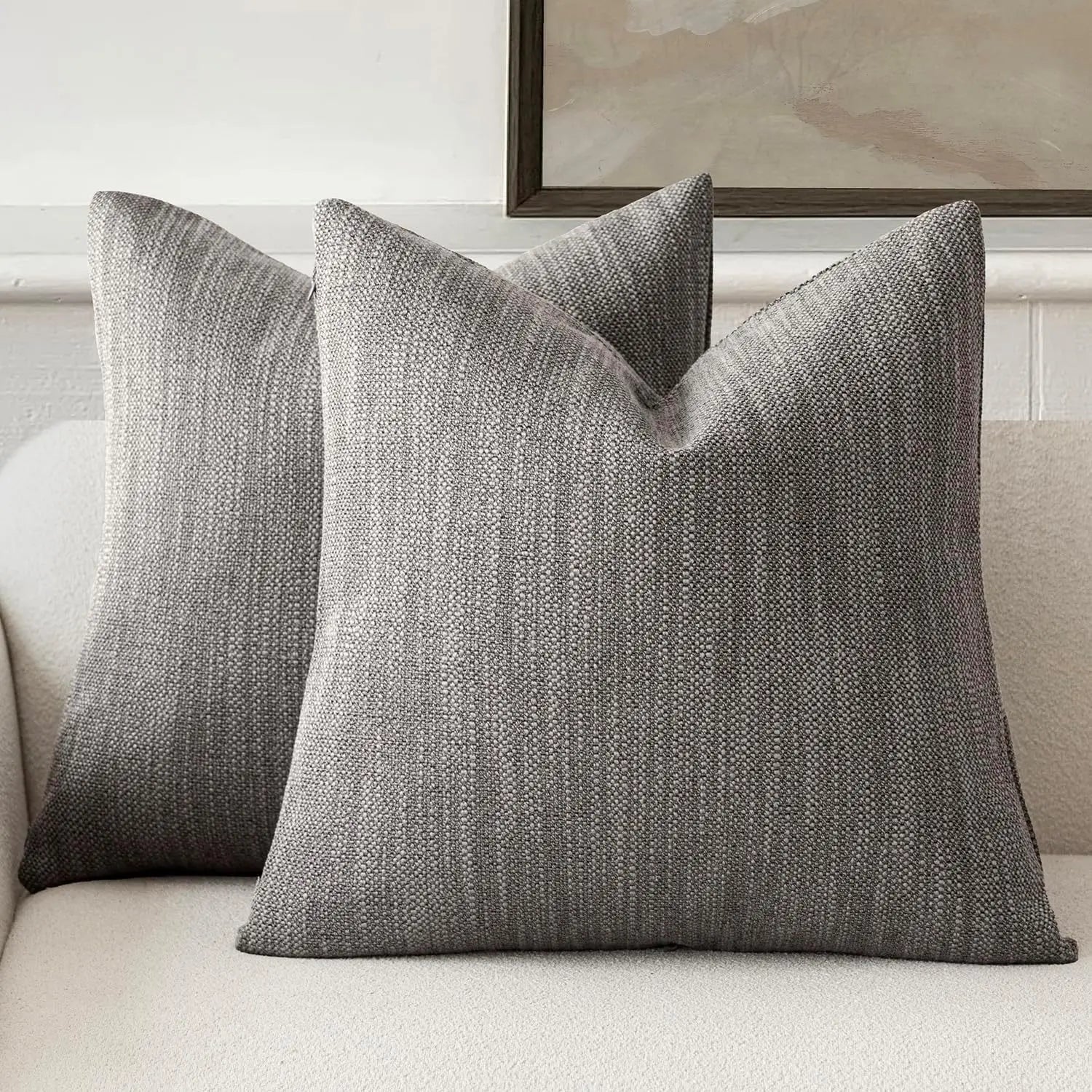 Rowan Woven Chenille Throw Pillow Cover