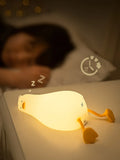 Willow Duck Silicone Night Light – Rechargeable Bedside Lamp