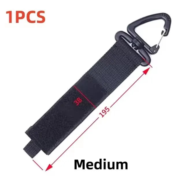 Rotating Buckle Cord Organizer Straps for Garage, Workshop, or Shed