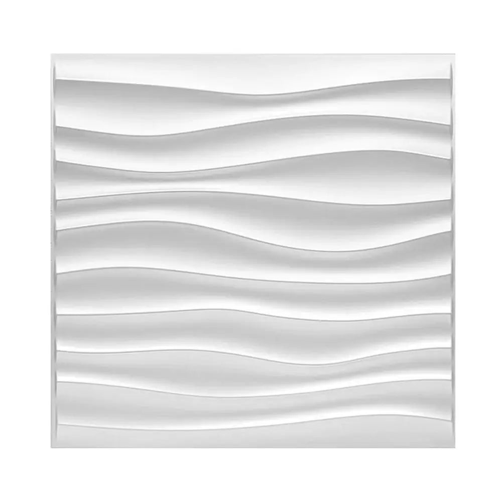 Diamond Design 3D Wall Panels – Modern Self-Adhesive Decorative PVC Tiles for Living Room & Bedroom Accent Walls, 30x30cm, Black or