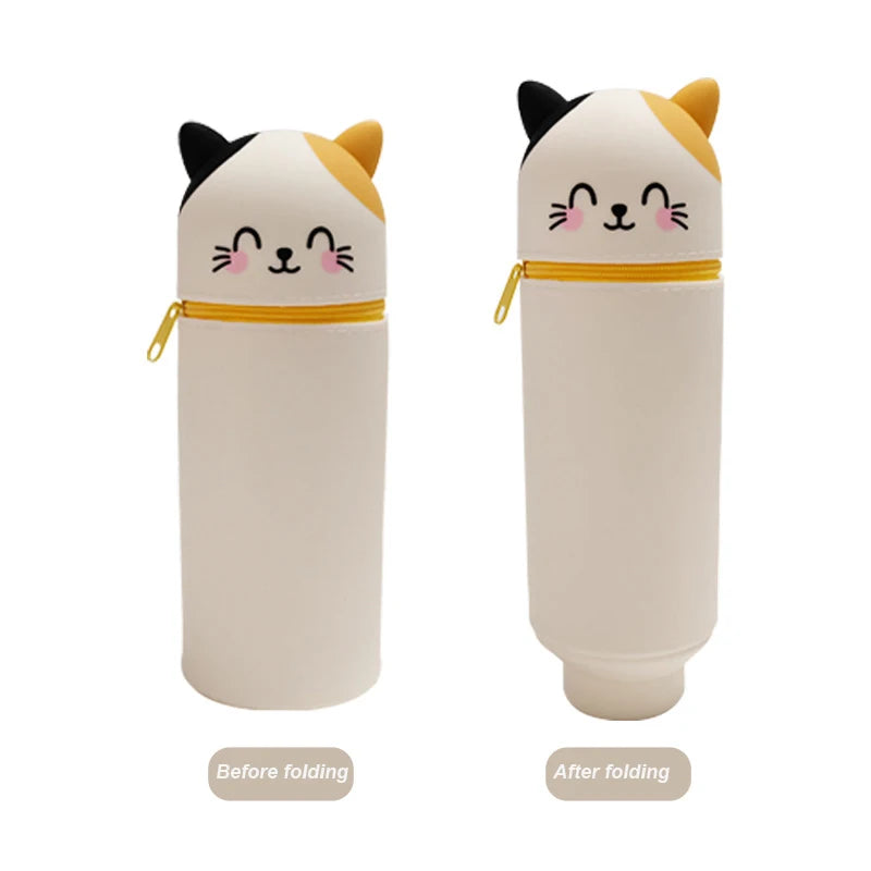 Willow Animal Silicone Stand-Up Pencil Case