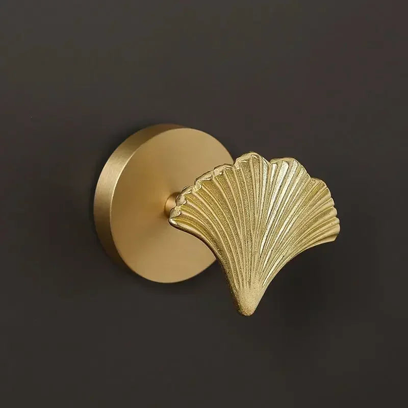Alder Brass Animal & Botanical Wall Hook