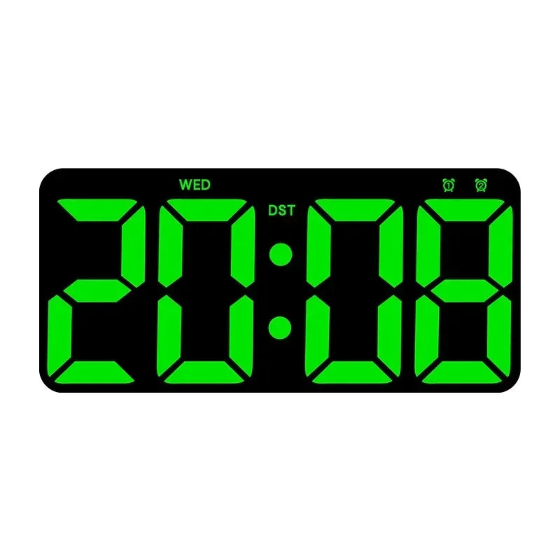 Aster Minimalist LED Wall Clock with Adjustable Brightness