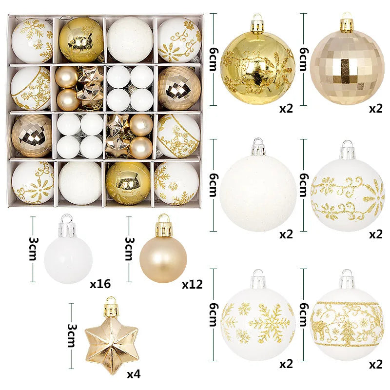 Winterberry Christmas Ornament Set for Tree Decorating
